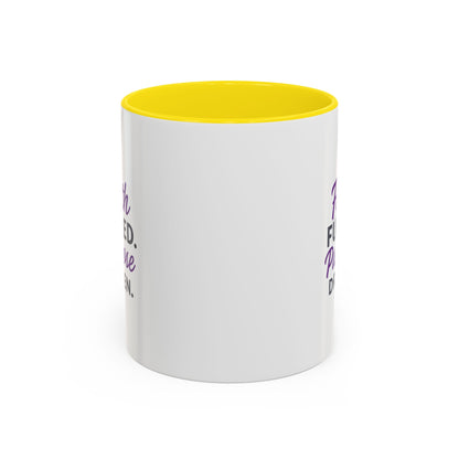 Faith Fueled Purpose Driven Coffee Mug - Inspirational Drinkware, Gift for Mom, Motivational Mug, Coffee Lover's Essential