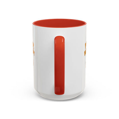 Perk Up, Buttercup! Cute Accent Coffee Mug for Daily Motivation, Gift for Coffee Lovers, Home Office Decor, Floral Tea Cup