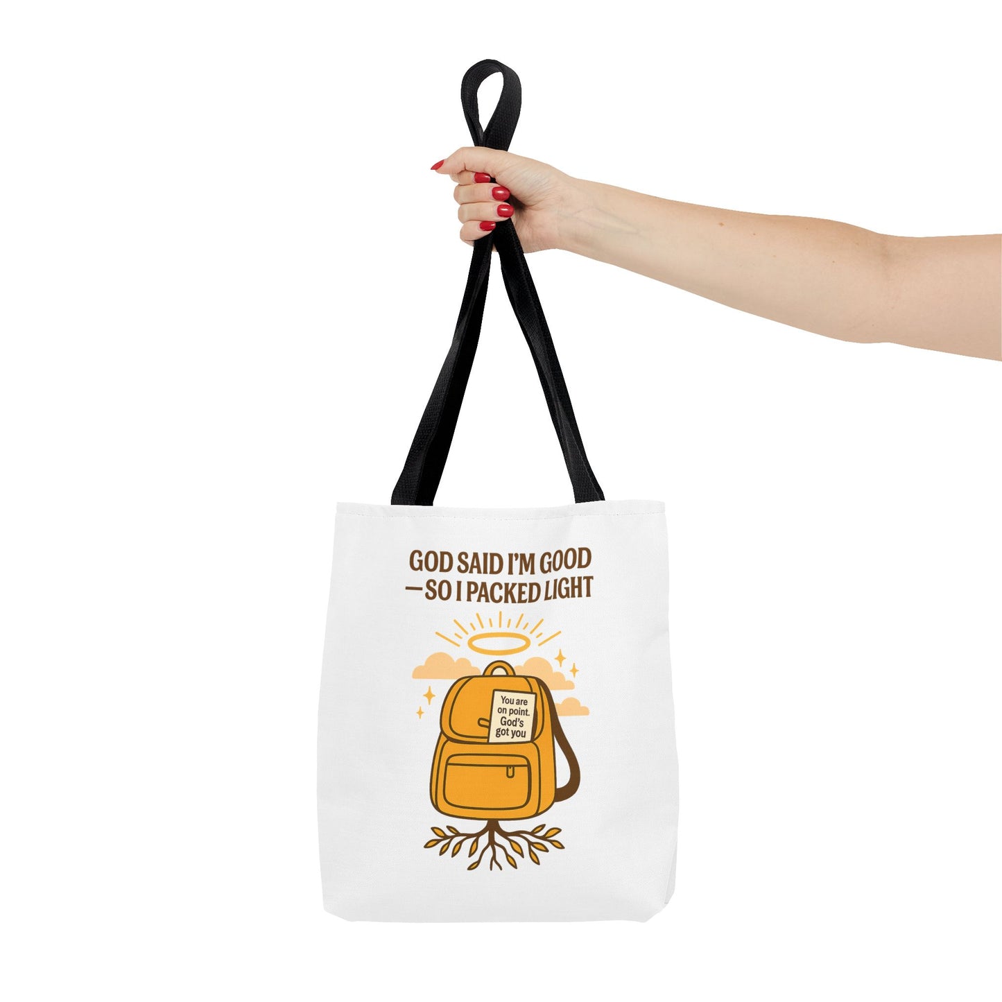 Spiritual Motivational Tote Bag