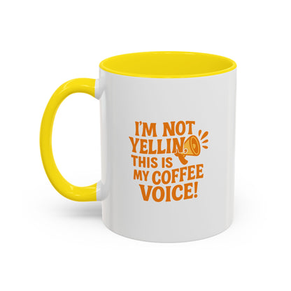 Funny Accent Coffee Mug, Gift for Coffee Lovers, Funny Mug, Unique Ceramic Mug, Novelty Gift for Friends, Home Office Decor