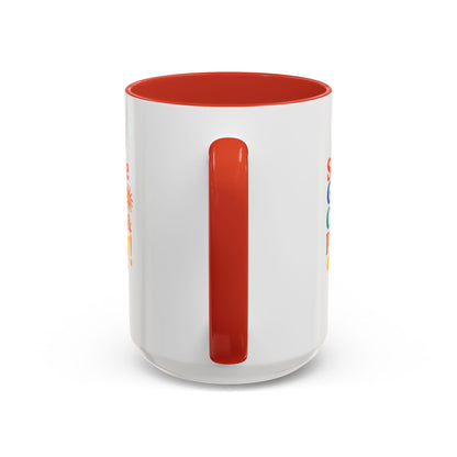 Colorful Inspirational Coffee Mug - Serve God Chill & Pray - Perfect for Gift, Relaxation, Daily Use, Coffee Lovers, Ceremonies