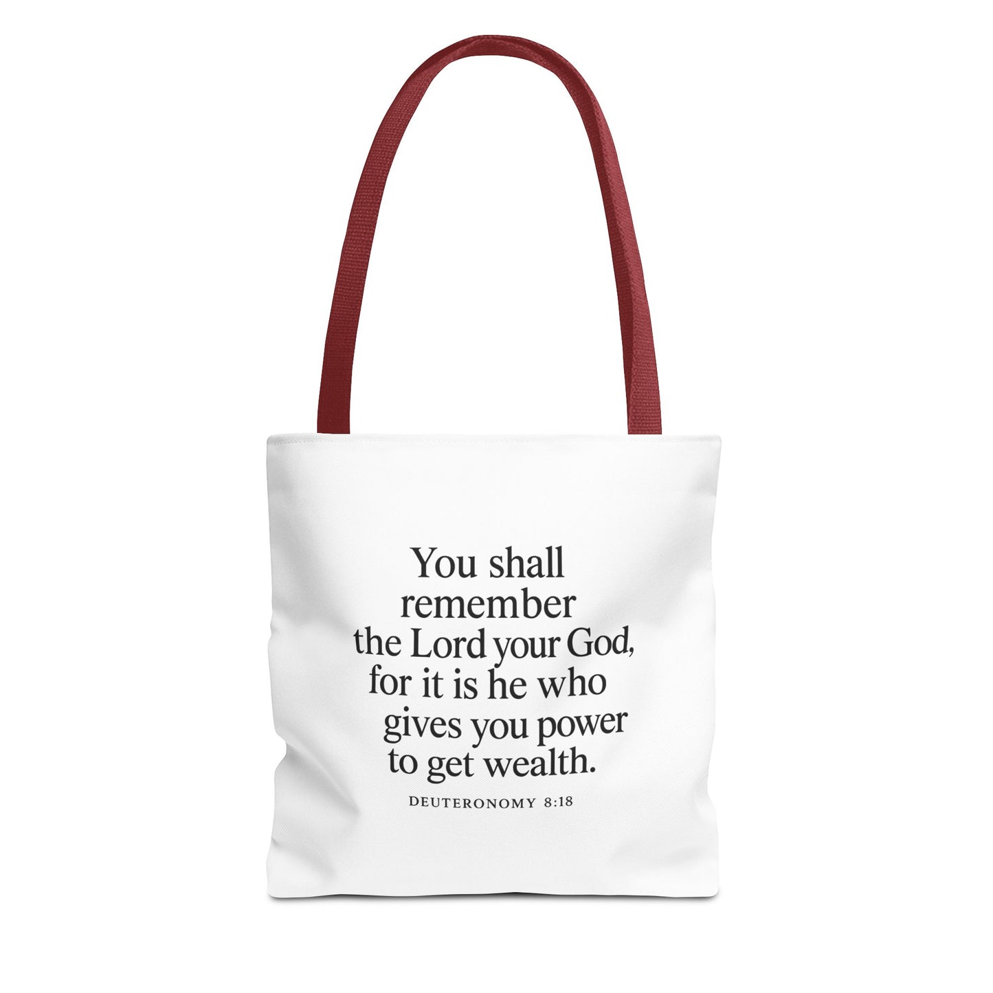Inspirational Tote Bag - Faith Quote, Bible Verse Gift, Christian Tote, Scripture Bag, Positive Affirmation Accessory