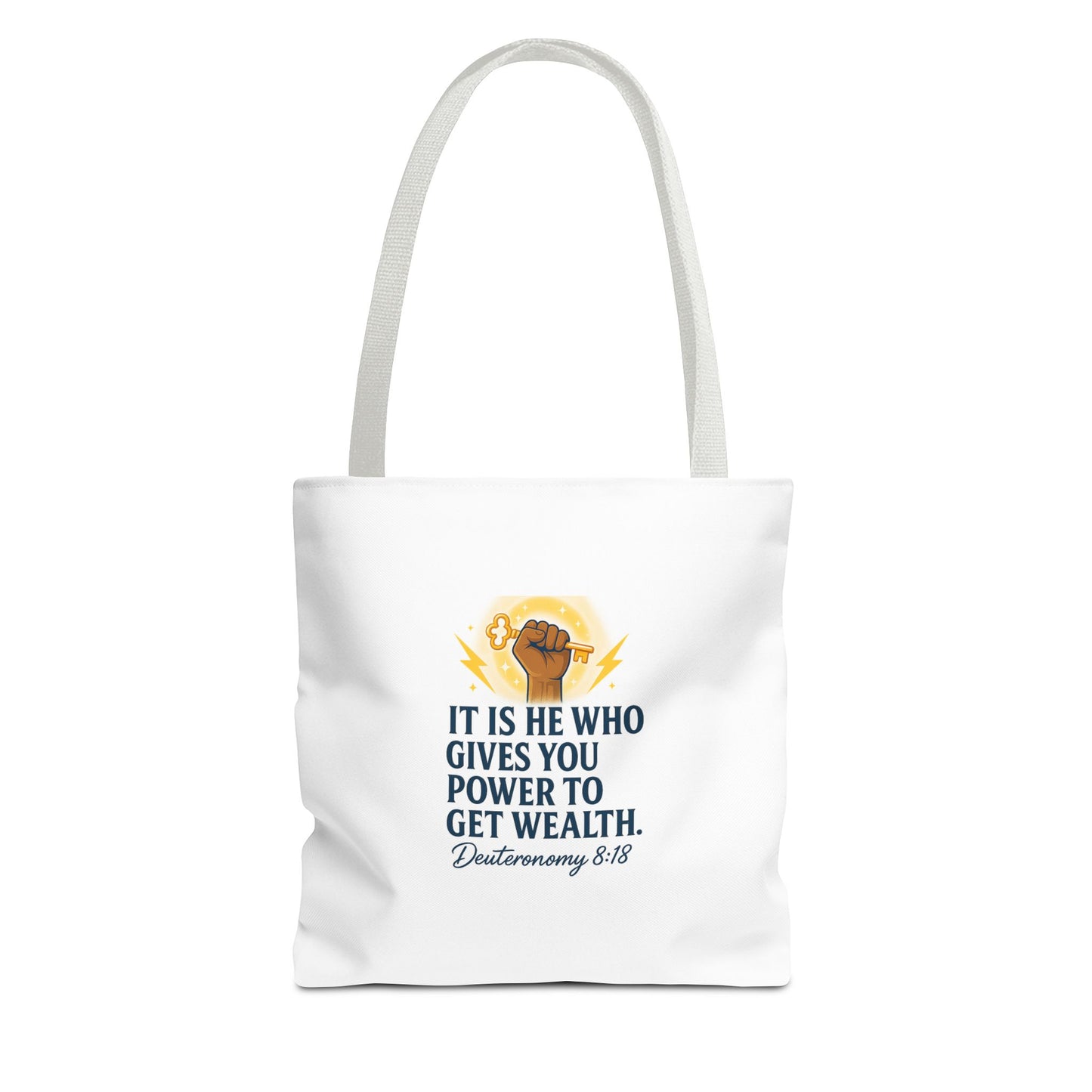 Affirmation Art Bible Verse Tote Bag