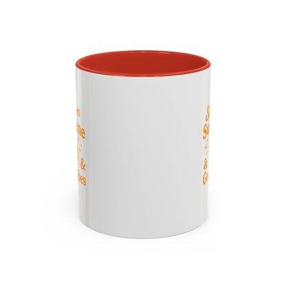 Sippin' on Sunshine Coffee Mug, Positive Vibes Mug, Gift for Coffee Lovers, Inspirational Mug, Housewarming Gift, Fun Drinkware