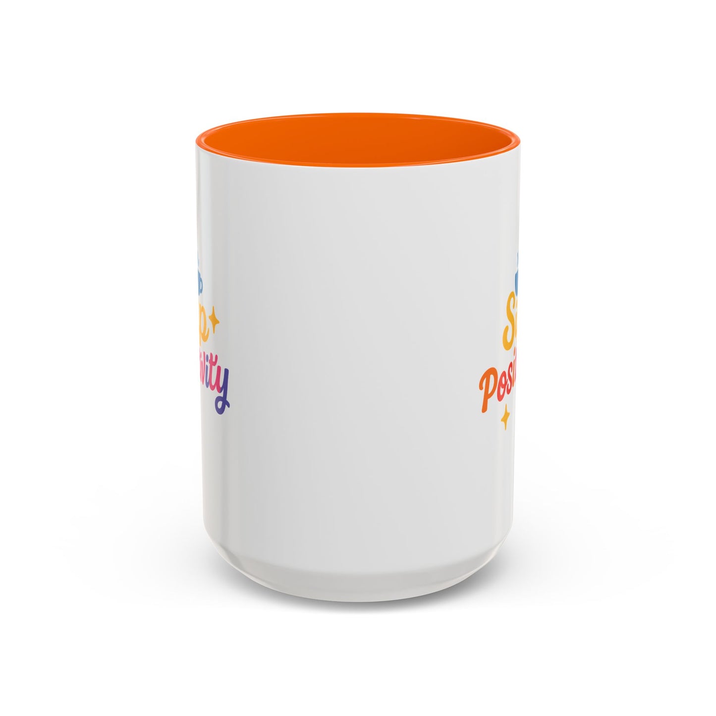 Sip Positivity Accent Coffee Mug (11, 15oz)