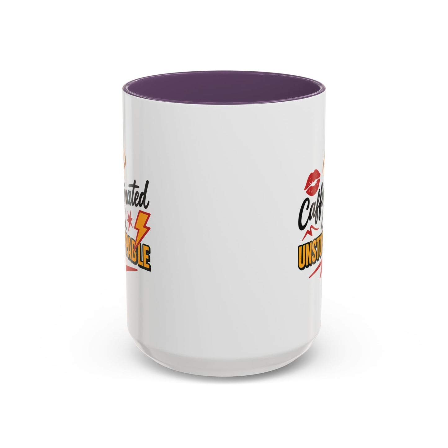 Caffeinated & Unstoppable Coffee Mug - Fun Gift for Coffee Lovers, Cute Office Decor, Motivational Drinkware, Perfect for Birthdays, [...]