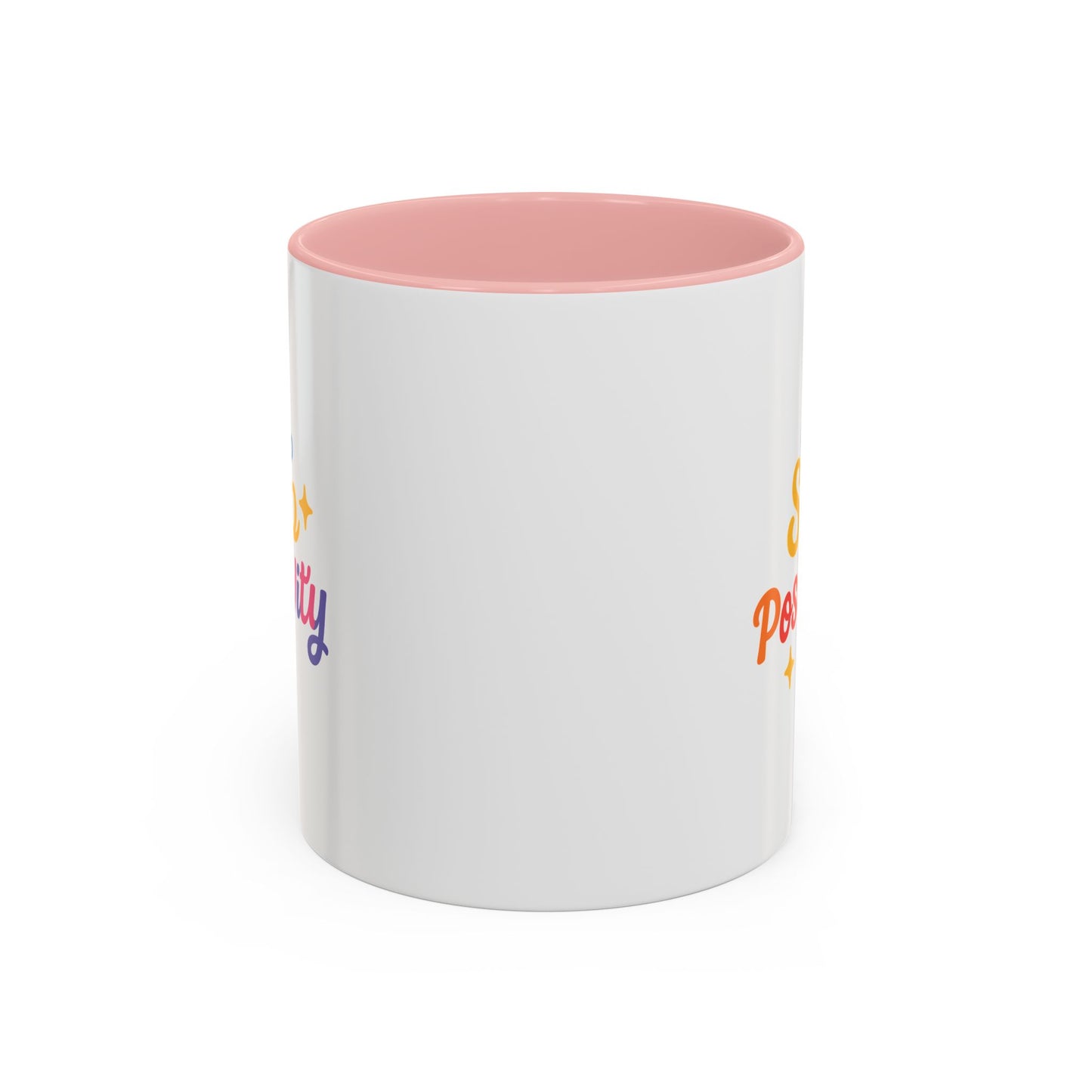 Sip Positivity Accent Coffee Mug (11, 15oz)
