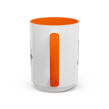 Accent Coffee Mug - Speak Light Sip Bright - Inspirational Coffee Cup, Unique Gift, Kitchen Decor, Motivational Mug, Personalize Your Sip