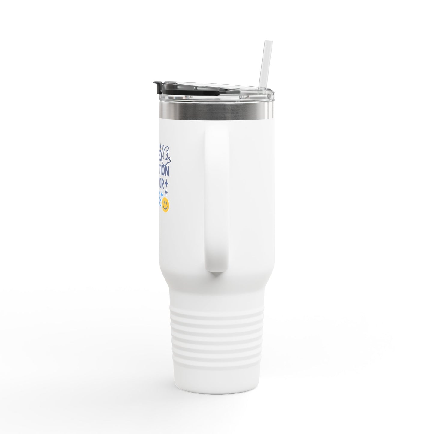 Baptized in Hydration Travel Mug | Insulated 40oz Cup for Water Lovers | Perfect Gift for Hydration Enthusiasts, Travel, Funny Humor