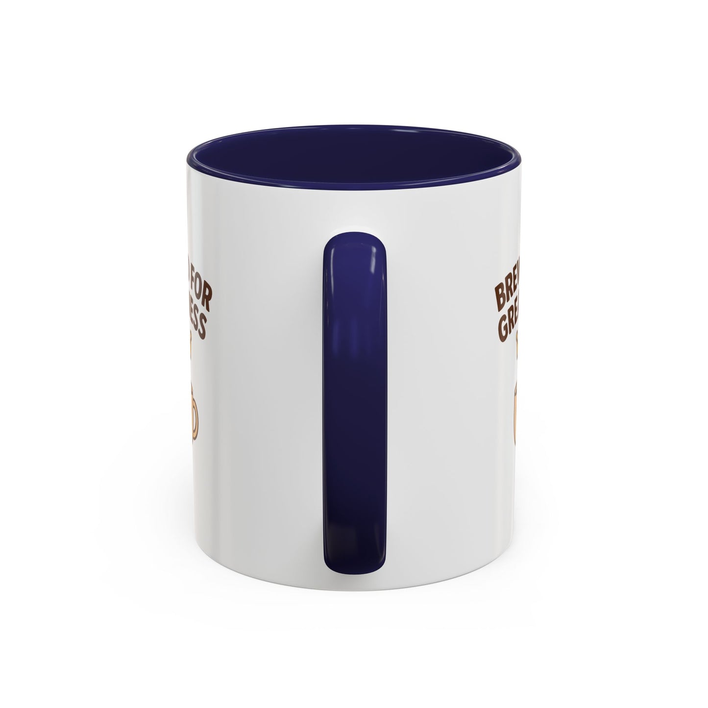 Brewed for Greatness Coffee Mug | Fun Drinking Mug, Gift for Coffee Lovers, Motivational Mug, Accent Mug for Home or Office