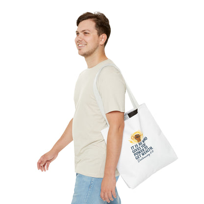 Affirmation Art Bible Verse Tote Bag