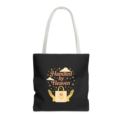 Heavenly Handled Tote Bag - Eco-Friendly Gift, Everyday Carry, Shopping Companion, Gift for Her, Travel Essential