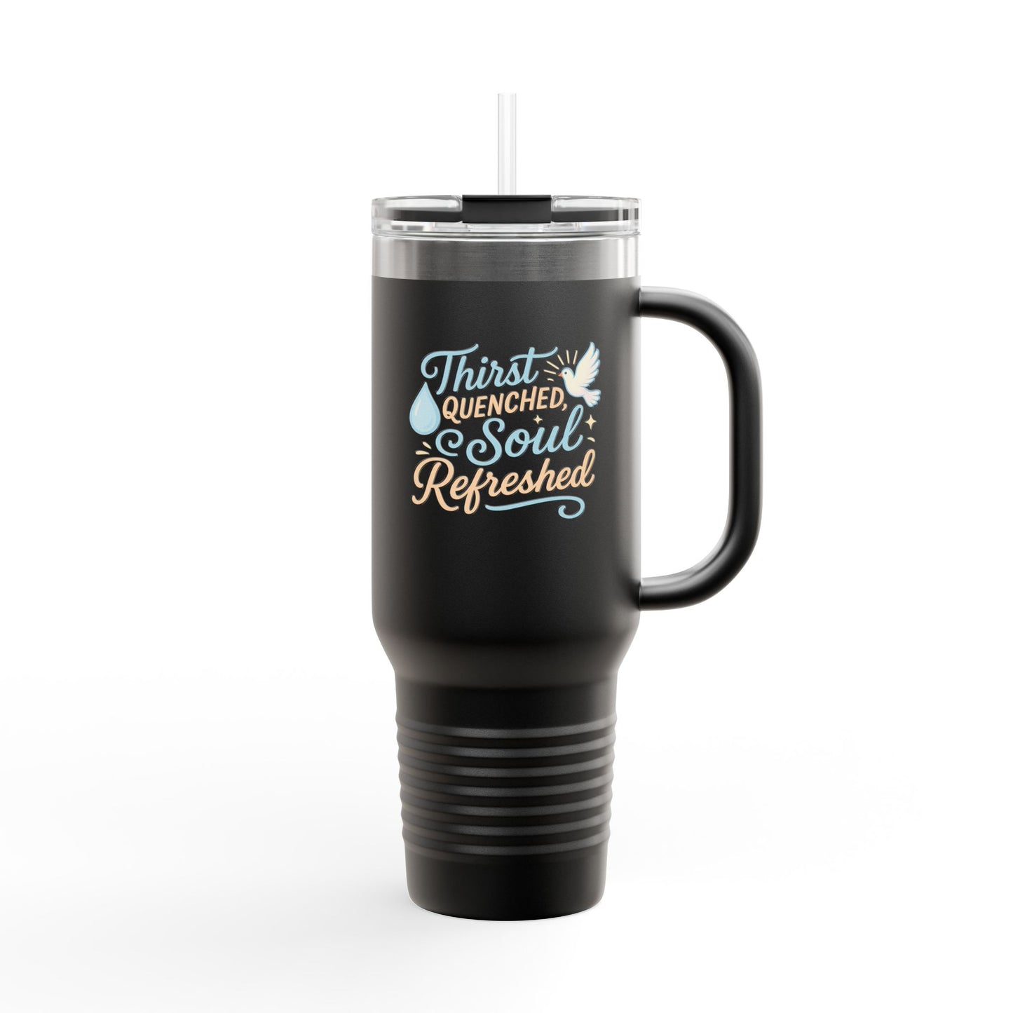 Thirst Quencher Insulated Travel Mug - 40oz, Perfect for On-the-Go Hydration, Great Gift for Coffee Lovers, Road Trips, Outdoor [...]