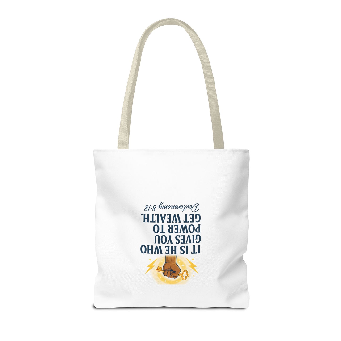 Affirmation Art Bible Verse Tote Bag