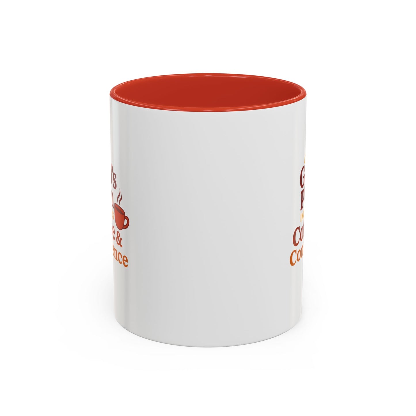 God's Plan Coffee Mug - Inspirational Gift for Coffee Lovers, Unique Christian Mug, Motivational Kitchen Decor, Coffee & Confidence
