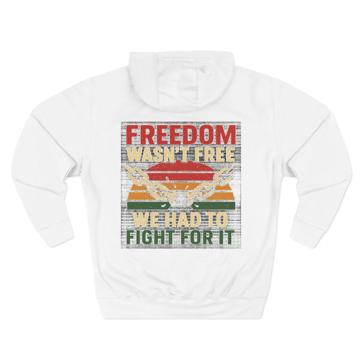 Freedom Fight Social Justice Fleece Hoodie