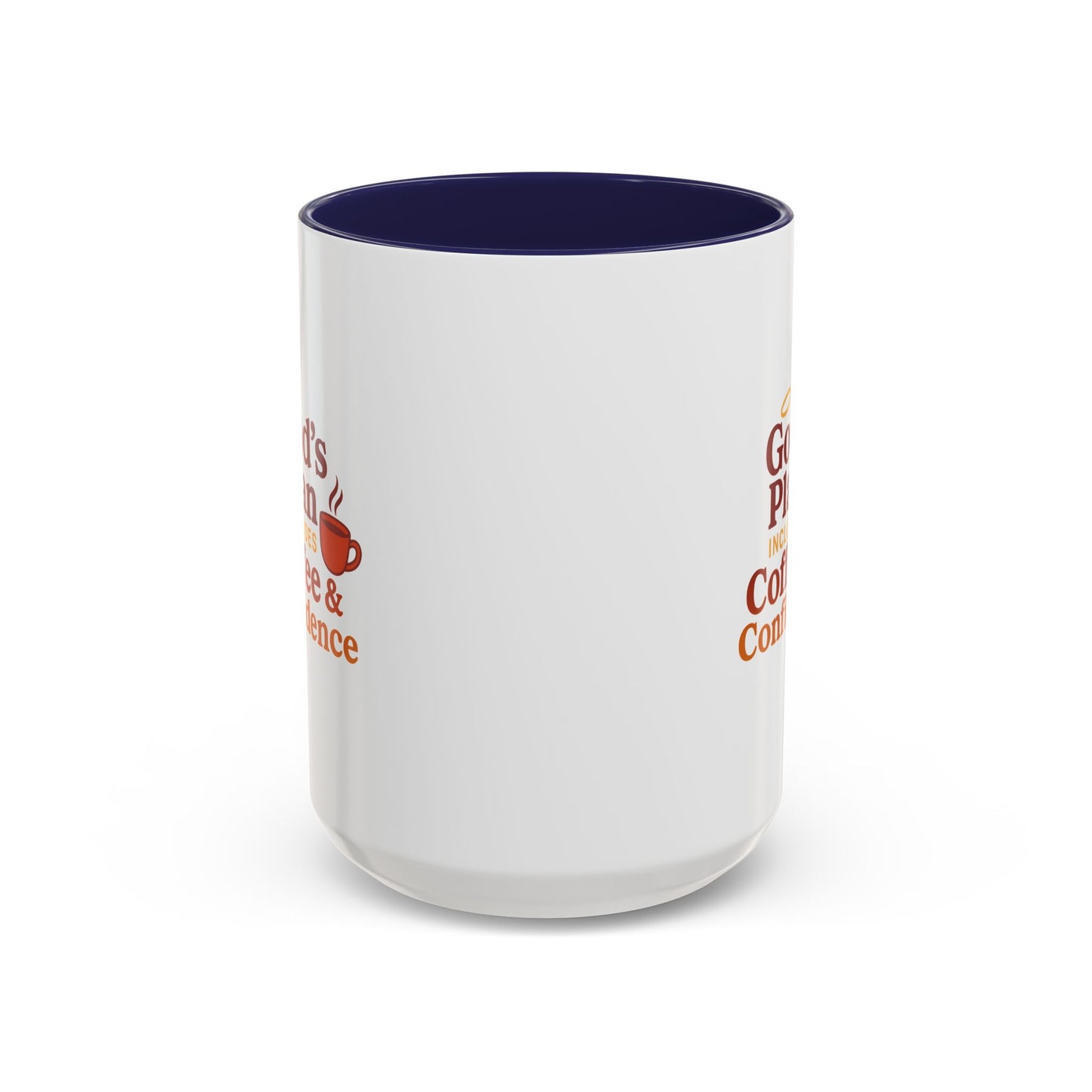 God's Plan Coffee Mug - Inspirational Gift for Coffee Lovers, Unique Christian Mug, Motivational Kitchen Decor, Coffee & Confidence