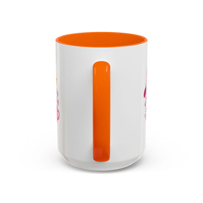 Joyful Accent Coffee Mug - 11/15oz, Colorful Sip Design, Perfect Gift for Coffee Lovers, Birthdays, Holidays, Housewarming