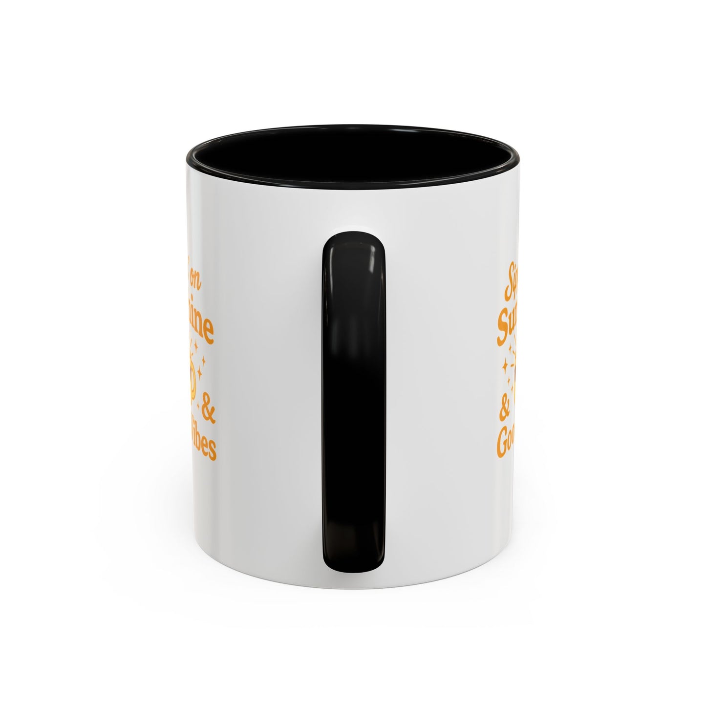 Sippin' on Sunshine Coffee Mug, Positive Vibes Mug, Gift for Coffee Lovers, Inspirational Mug, Housewarming Gift, Fun Drinkware