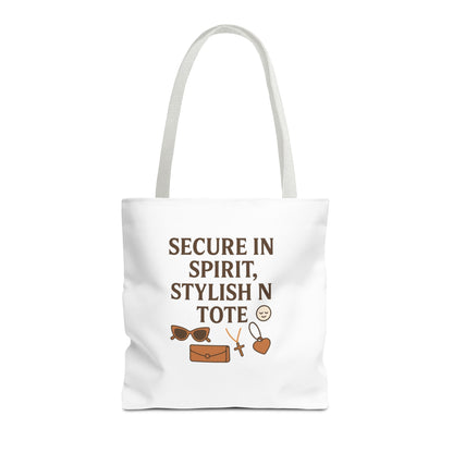Stylish Tote Bag with Inspirational Quote | Eco-Friendly, Reusable, Perfect for Shopping, Gifts, and Everyday Use