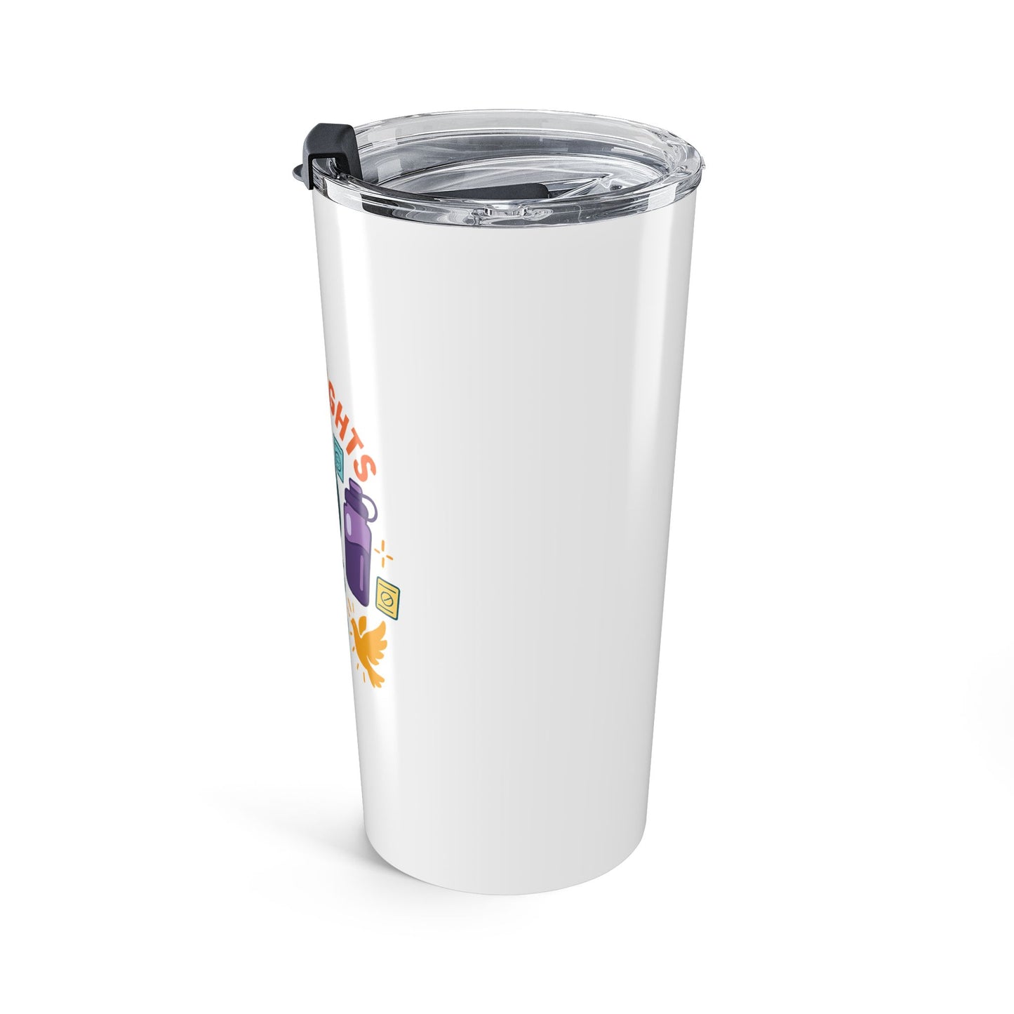 Travel-Themed 20oz Tumbler - Catch Flights Fill Bottles Save Souls, Travel Mug, Personalized Drinkware, Adventure Gifts, Eco-Friendly Cup