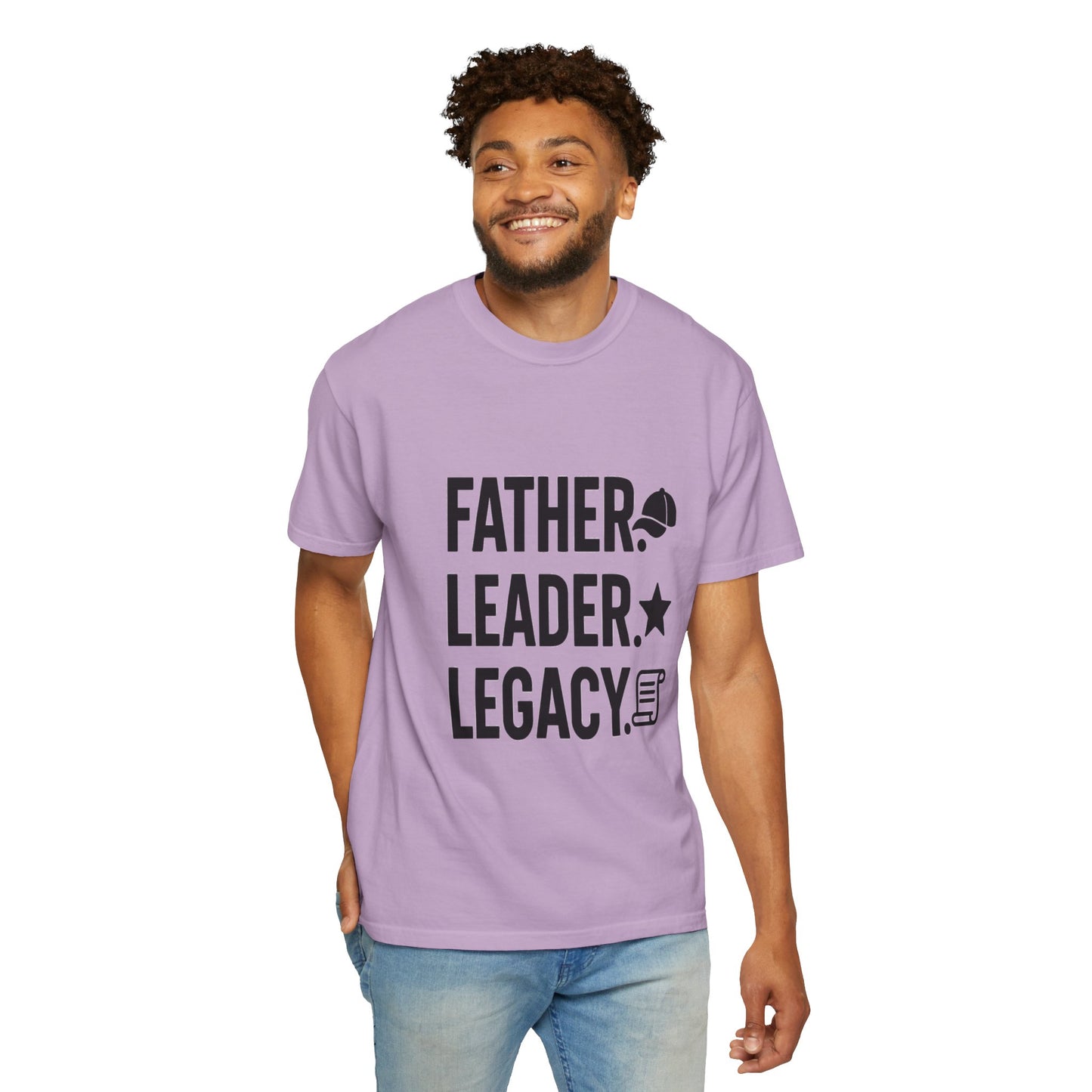 Father Leader Legacy - Unisex T-Shirt, Gift for Dad, Inspirational Tee, Father's Day Shirt, Casual Everyday Wear