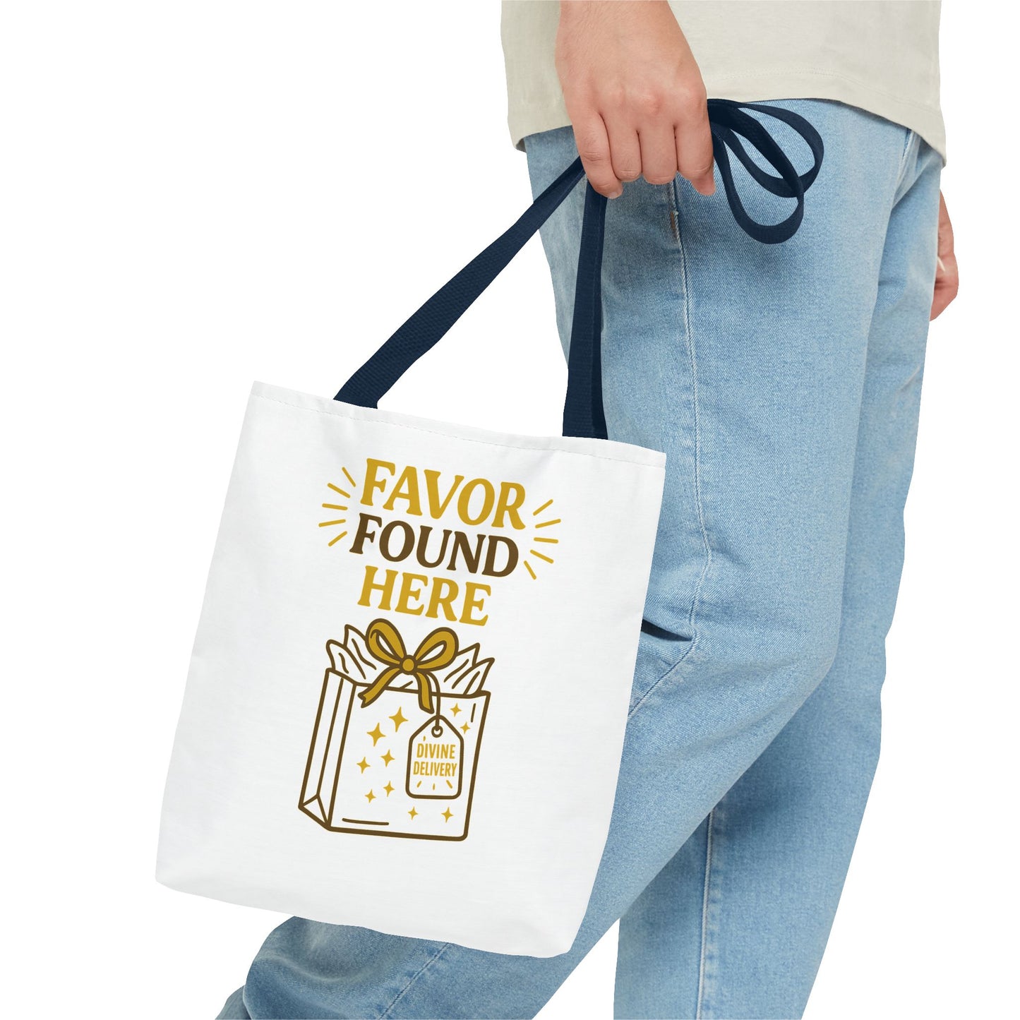 Favor Found Here Tote Bag - Perfect Gift for Celebrations, Party Favors, Birthday, Bridal Shower, Eco-Friendly
