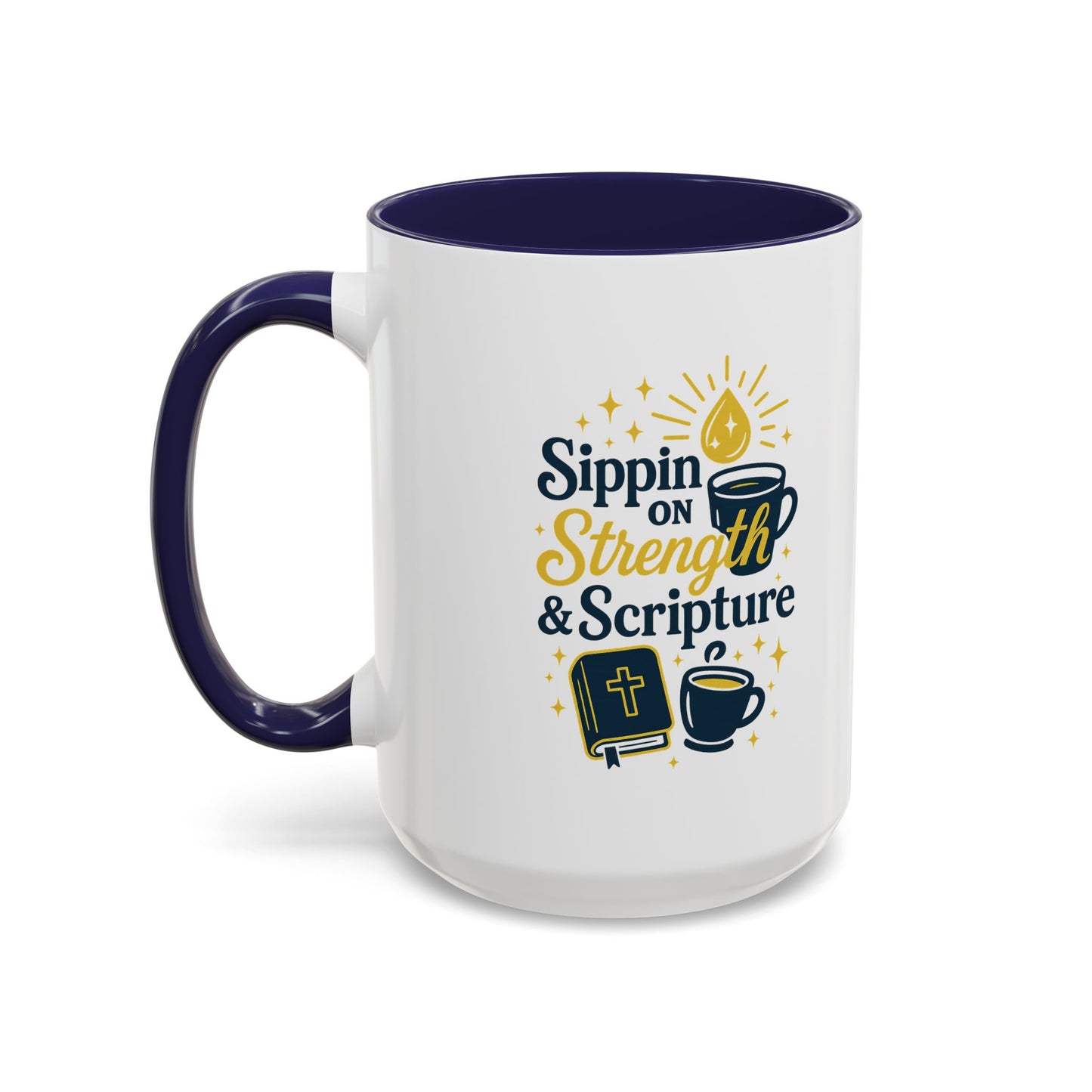 Inspirational Coffee Mug for Faith and Motivation, Perfect Gift for Christians, Scripture Quotes Mug, Cozy Beverage Companion, [...]