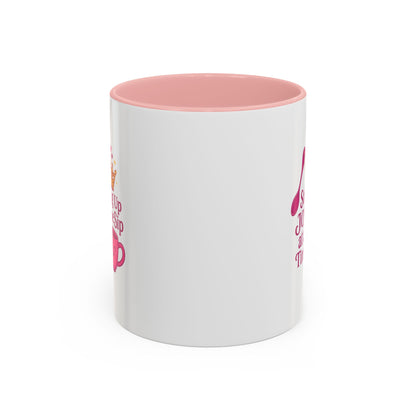 Joyful Accent Coffee Mug - 11/15oz, Colorful Sip Design, Perfect Gift for Coffee Lovers, Birthdays, Holidays, Housewarming