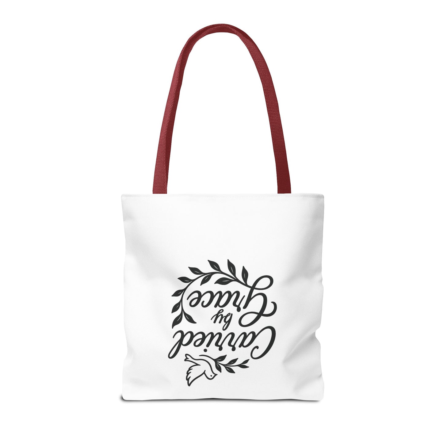 Carried by Grace Faith Tote Bag