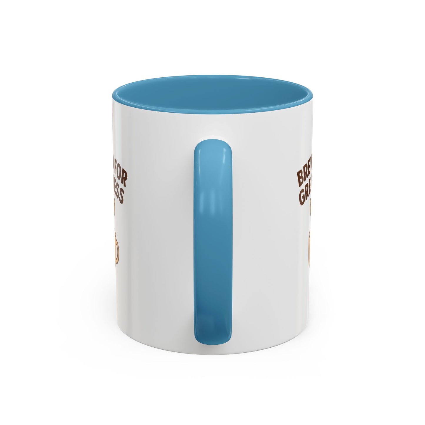 Brewed for Greatness Coffee Mug | Fun Drinking Mug, Gift for Coffee Lovers, Motivational Mug, Accent Mug for Home or Office