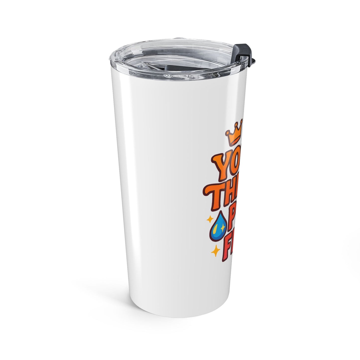 Colorful Prayer Tumbler | 20oz Insulated Drinkware, Motivational Travel Mug, Water Bottle for Christians, Gift for Prayer Warriors