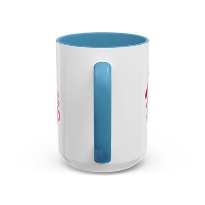 Joyful Accent Coffee Mug - 11/15oz, Colorful Sip Design, Perfect Gift for Coffee Lovers, Birthdays, Holidays, Housewarming
