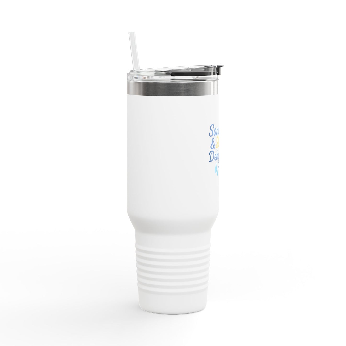 Sanctified & Slightly Dehydrated Insulated Travel Mug | 40oz Tumbler for Faith and Hydration | Perfect Gift for Christian Friends, [...]