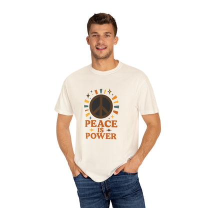 Peace Is Power Social Justice T-Shirt