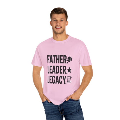 Father Leader Legacy - Unisex T-Shirt, Gift for Dad, Inspirational Tee, Father's Day Shirt, Casual Everyday Wear