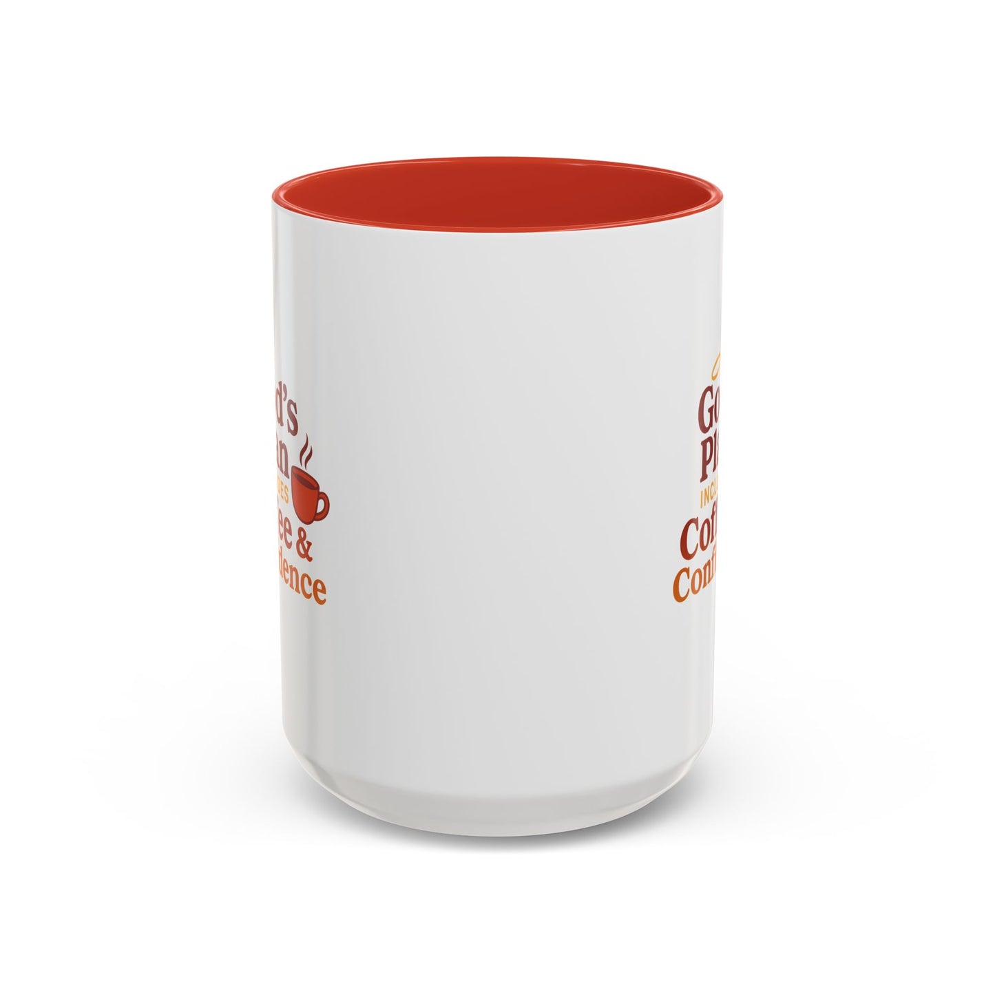 God's Plan Coffee Mug - Inspirational Gift for Coffee Lovers, Unique Christian Mug, Motivational Kitchen Decor, Coffee & Confidence