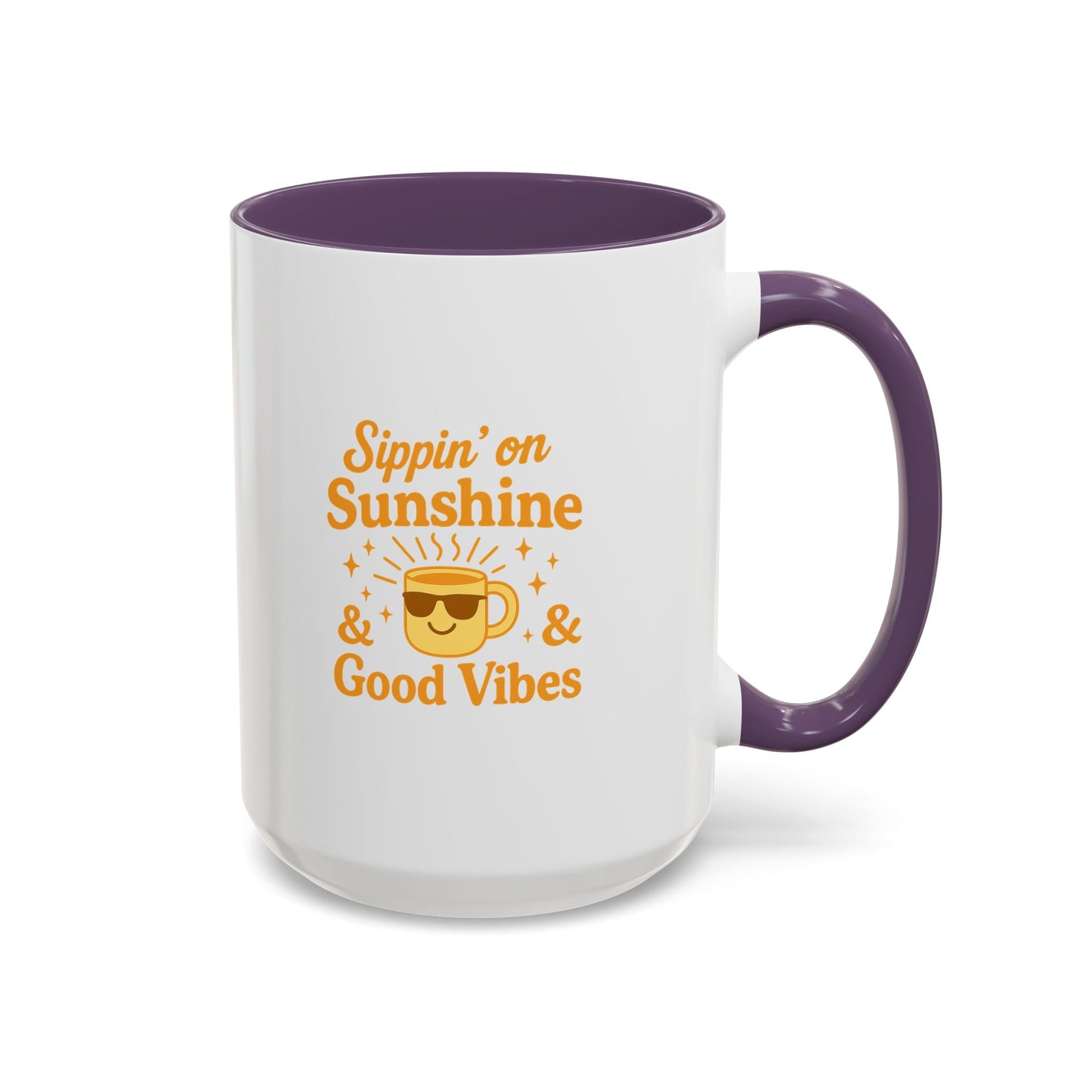 Sipping on Sunshine Coffee Mug - Brighten Your Morning Routine