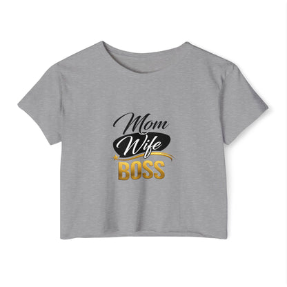 Mom Wife Boss Unisex Tee