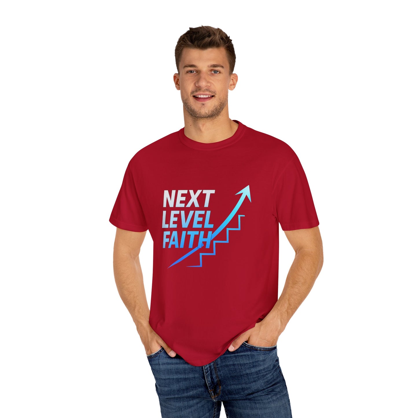 Next Level Faith Garment-Dyed T-Shirt