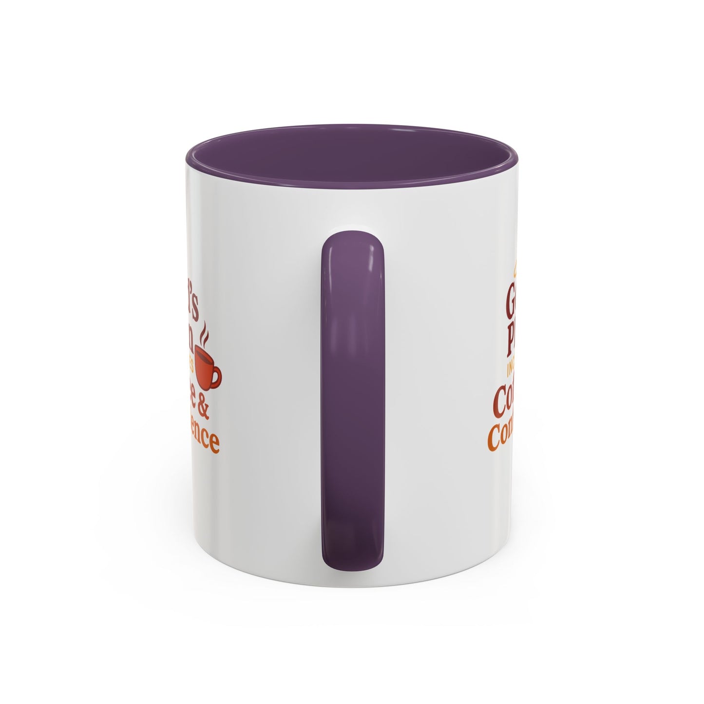 God's Plan Coffee Mug - Inspirational Gift for Coffee Lovers, Unique Christian Mug, Motivational Kitchen Decor, Coffee & Confidence