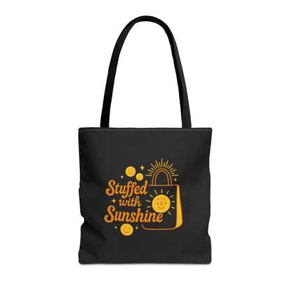 Sunshine Tote Bag Brighten Your Day  Reusable Shopping Bag  Beach Tote  Gift Idea for Friends  Summer Essentials