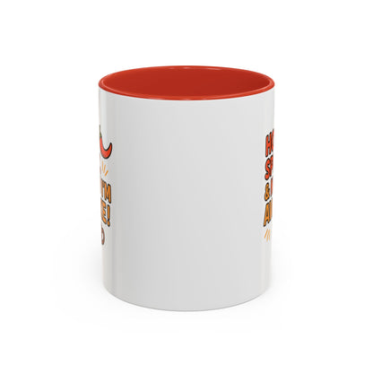 Funny Coffee Mug: "Hot, Spicy, & Now I'm Awake!" - Perfect Gift for Coffee Lovers, Mugs for Friends, Humorous Kitchen Decor, Novelty Mug