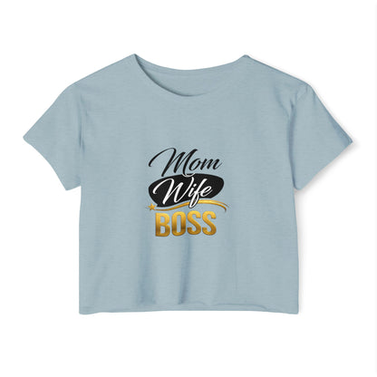 Mom Wife Boss Unisex Tee