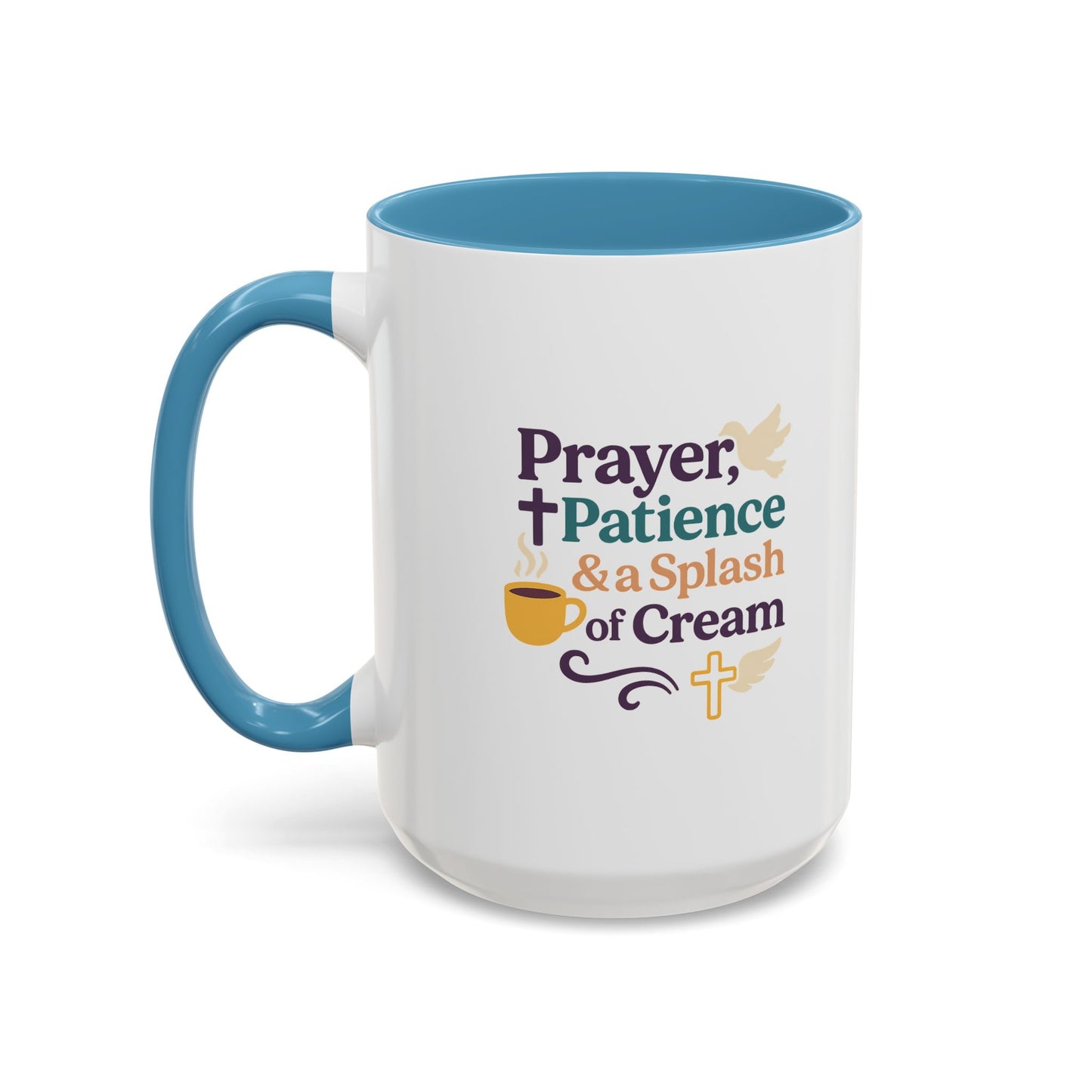Faith-Inspired Coffee Mug - Perfect Gift for Friends and Family, Prayer Mug, Inspirational Drinkware, Christian Gift, Cute Desk Accessory