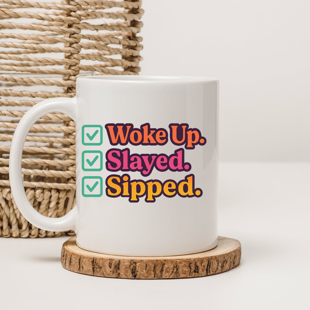Wake Up Slayed Mug