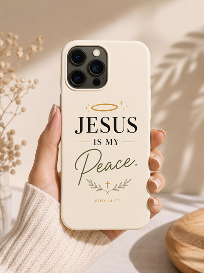 Jesus Is My Peace Phone Case