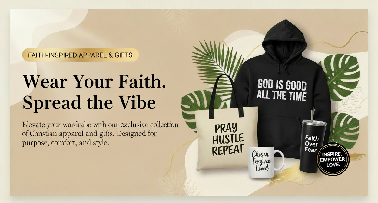 Luxury Faith Banner - No Buttons