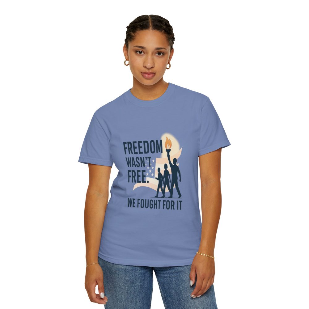 Freedom Isn’t Free T-shirt, Unisex Casual Tee, Gift for Patriots, Memorial Day Shirt, Independence Day Apparel, Thoughtful Gift - Image 4