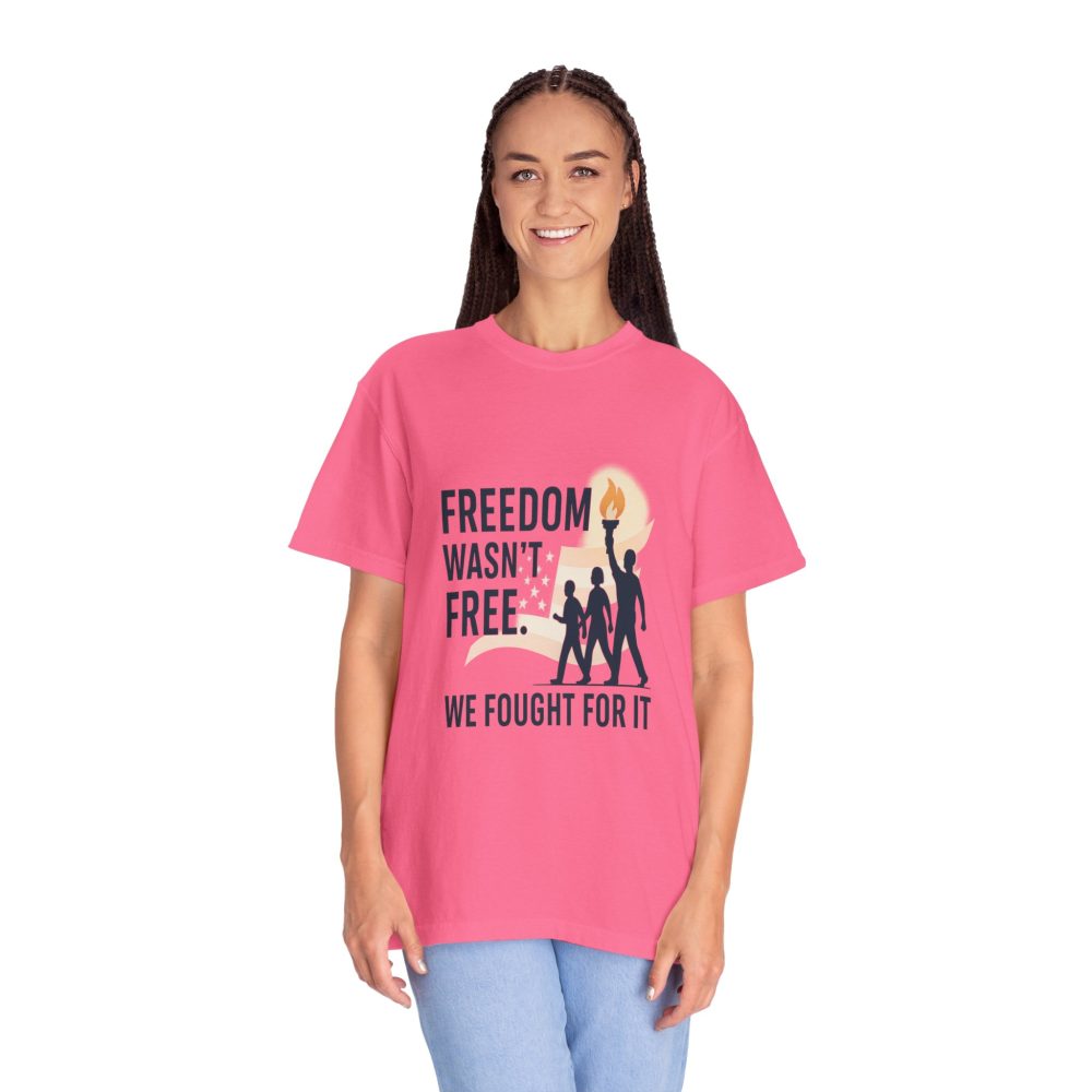 Freedom Isn’t Free T-shirt, Unisex Casual Tee, Gift for Patriots, Memorial Day Shirt, Independence Day Apparel, Thoughtful Gift - Image 18
